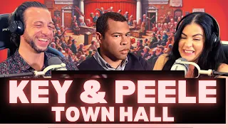 THE FACIAL EXPRESSIONS! 😂  First Time Reaction To Key & Peele Town Hall Audience Member