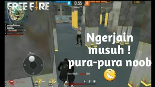 Pura-pura noob di mode cs - freefire indonesia