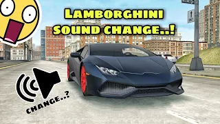 I changed Lamborghini huracan sound 😱|| Extreme car Driving simulator🔥||