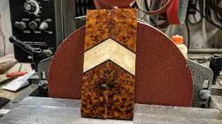 How To make perfect multi piece knife handle scales every time!!!