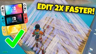 How To EDIT FASTER On Nintendo Switch! Double Your Editing Speed! (Editing Tutorial + Tips & Tricks)