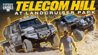 Round Two Telecom Hill - LC79 6X6 vs 4X4 At Landcruiser Park!