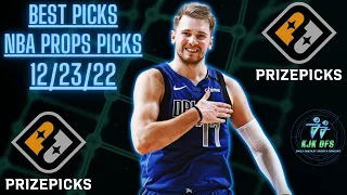 PRIZEPICKS NBA PLAYER PROPS PICKS | FRIDAY 12/23/22