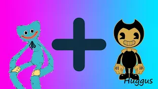 Huggy Wuggy + Bendy = ??? Poppy Playtime Animation 35