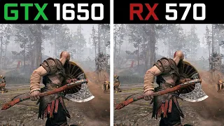 GTX 1650 vs RX 570 in 2023 - Test in 7 Games