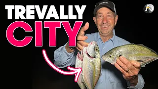 The Benefits of Beach Fishing at LOW TIDE! Access to Trevally CITY!!! 🐟