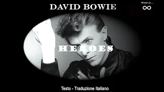 David Bowie - Heroes (1977) - Testo (Lyrics) + Traduzione Italiano