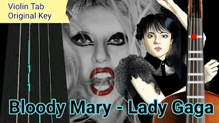 Bloody Mary - Lady Gaga Violin Tab