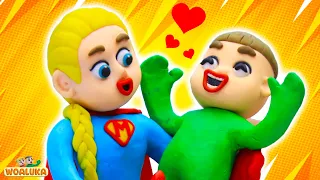 My Superhero Mom Song | WOA Luka Nursery Rhymes & Kids Songs | Educational Videos