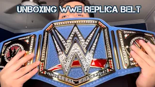 Unboxing Blue Wwe Universal Championship Replica 😱