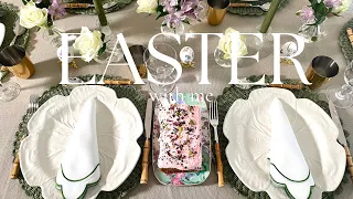 Setting The Table For Easter - an Easter cake, making decoupage eggs, and two new books to share