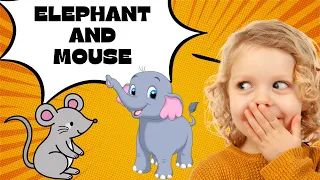 The Elephant and Mouse | Kids Stories | English | Ponkra TV | Cartoon