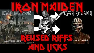 Iron Maiden - Reused and similar riffs and licks