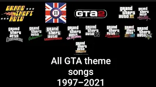 All GTA theme songs (1997 to 2021)