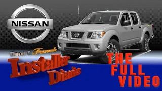 Nissan Frontier full stereo installation