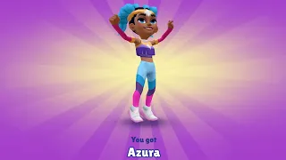 Subway Surfers Greece - All 5 Stages Completed New AZURA Character Update - All Characters Unlocked