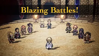 All Arena Battles at Blazing Speeds [] Octopath Traveler: CotC