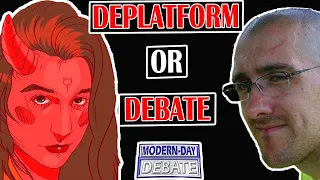 Deplatform or Debate? | TJump Vs DemonMama | Debate Podcast