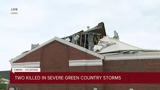 Closer look at tornado damage in Claremore, Oklahoma