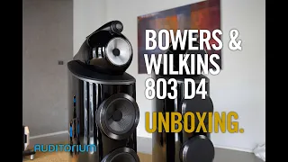 Unboxing Bowers & Wilkins 803 D4 | Auditorium