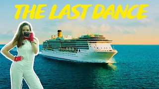 THE LAST DANCE | LIFE OF A DANCER ON A CRUISE SHIP | Dancing with rough sea | Food | Show Hair |CREW