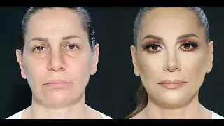 Mature women makeup tutorial by Samer Khouzami