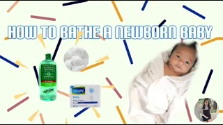 Paano magpaligo ng Baby? (Tutorial and tips on How to Bathe a newborn) @ameestv9727