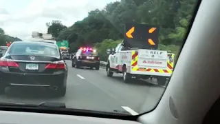 Emergency vehicles responding compilation