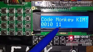 Arduino KIM-1 emulator with LCD display and keypad | Code Monkey KIM!