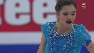 2017 Europeans - Evgenia Medvedeva SP NBCSN HD