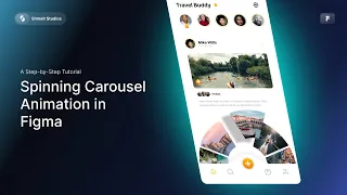Spinning Carousel Animation in Figma