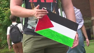 Walk for Palestine at Elon University on May 7