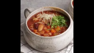 Vegetarian minestrone packs