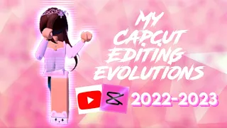 My capcut editing evolution…😱