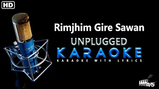 Rimjhim gire sawan | Unplugged Karaoke | Kishore Kumar | Karaoke With Lyrics | #U_N_I_Karaoke
