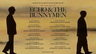 Echo and the Bunnymen UK Tour 2024