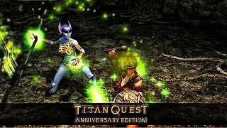 Titan Quest - Anniversary Edition + Ragnarok.  Женское прохождение игры #6