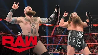 The Viking Raiders capture Raw Tag Team Titles: Raw, Oct. 14, 2019