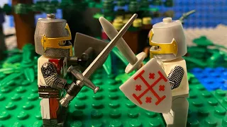 The Duel of the Knights-Lego stop motion
