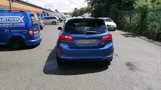 Ford Fiesta ST Mk8 Fitted with rear silencer delete