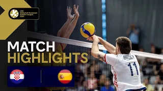 CROATIA vs. SPAIN - Match Highlights