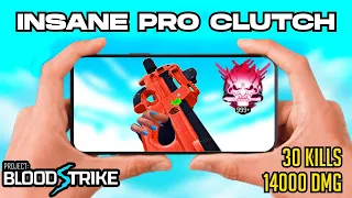 BLOOD STRIKE INSANE KILLING SPREE 30 KILLS 14000 DAMAGE HIGH GRAPHICS Insane Pro handcam gameplay