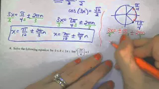 Solving Trig Equations with Multiple Angles