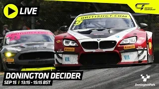 MAIN RACE - DONINGTON DECIDER - BRITISH GT 2019
