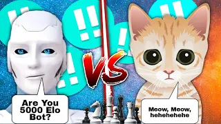 Can Stockfish 15.1 (4K Elo) Defeat Mittens (5000 Elo) !! Mittens Vs Stockfish | Mittens Chess