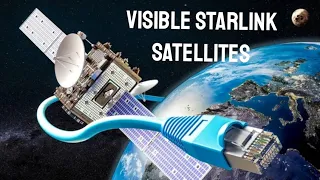 Starlink satellite train || Starlink satellites in the sky || Starlink Elon Musk