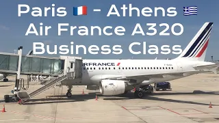 Paris 🇫🇷 - Athens 🇬🇷  Air France A320 Business Class AF1832    #airfrance #a320 #businessclass