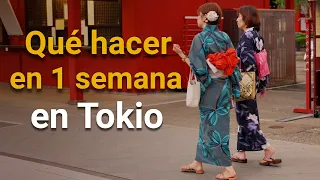 Qué hacer en 1 semana en Tokio.