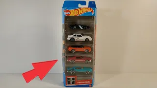 THE NEW HOT WHEELS FORD MUSTANG 5 PACK!!!