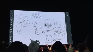 SDCC2016 Rick and Morty improv